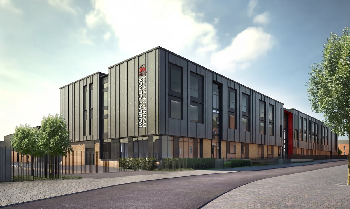 Lymington Fields School — site photo 1