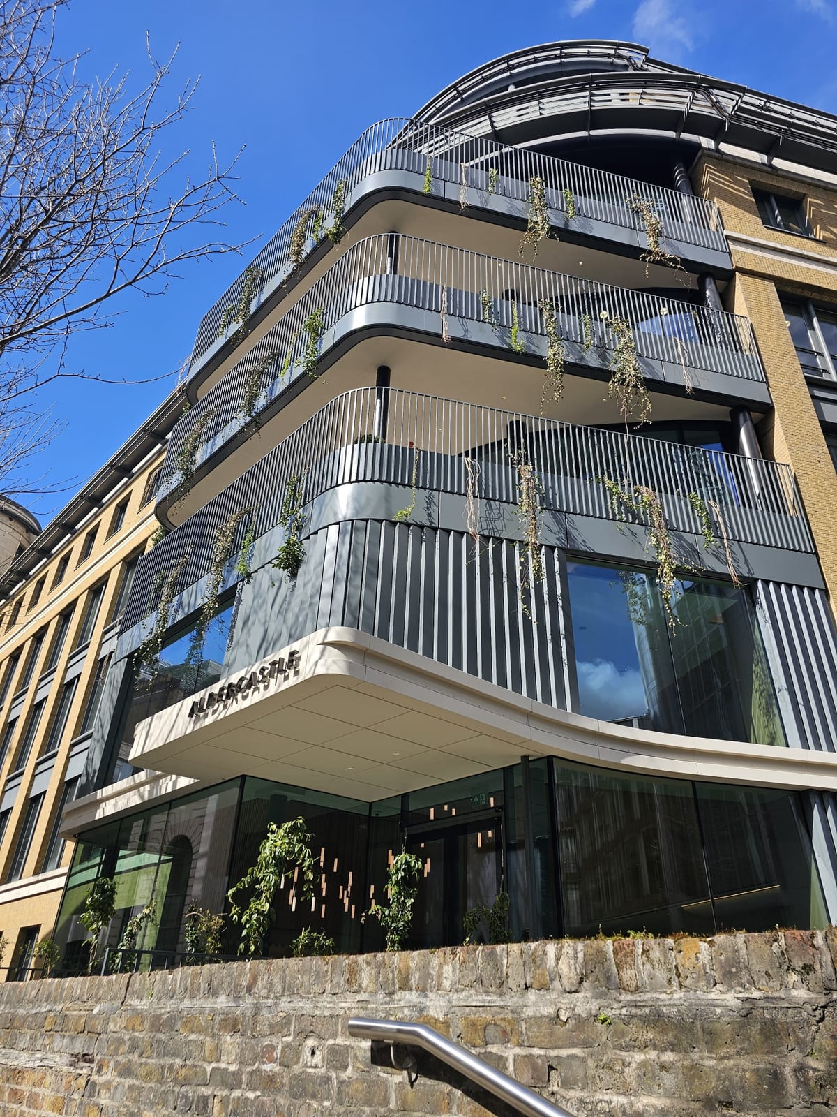 Alder Castle facade delivered by Modern Facades Construction
